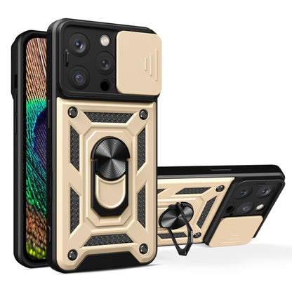 جراب هاتف من البولي يوريثان الحراري والكمبيوتر بتصميم غطاء كاميرا منزلق، مناسب لأجهزة iPhone 16 Pro وiPhone 16 Plus وiPhone 16 وiPhone 15 Pro