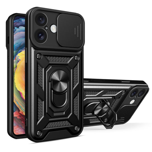 Sliding Camera TPU iPhone Case, 16 Plus/16./15 Pro Max