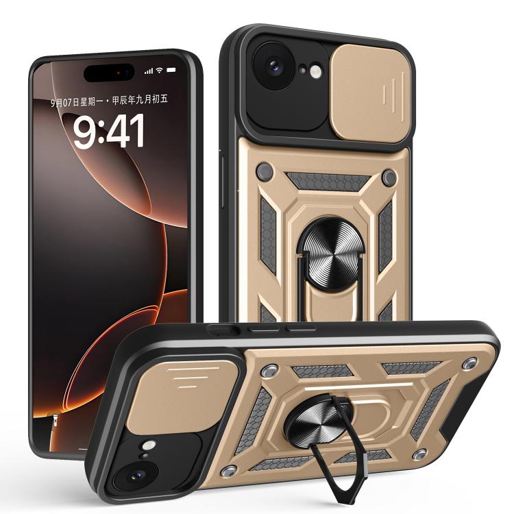 Sliding Camera TPU iPhone Case, 16e/16 pro max/16 plus/16 pro/16.