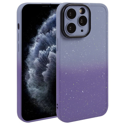 Gradient Starry Silicone Phone Case with Lens Film, For iPhone 13 Pro Max, For iPhone 13 Pro, For iPhone 13, For iPhone 12, For iPhone 12 Pro Max, For iPhone 12 Pro, For iPhone 11 Pro Max, For iPhone 11