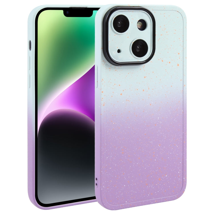Gradient Starry Silicone Phone Case with Lens Film, For iPhone 14 Plus, For iPhone 15 Pro Max, For iPhone 14, For iPhone 15 Pro, For iPhone 15 Plus, For iPhone 14 Pro, For iPhone 15, For iPhone 14 Pro Max