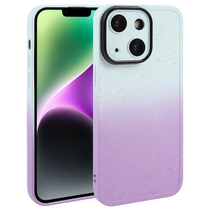 Gradient Starry Silicone Phone Case with Lens Film, For iPhone 14 Plus, For iPhone 15 Pro Max, For iPhone 14, For iPhone 15 Pro, For iPhone 15 Plus, For iPhone 14 Pro, For iPhone 15, For iPhone 14 Pro Max