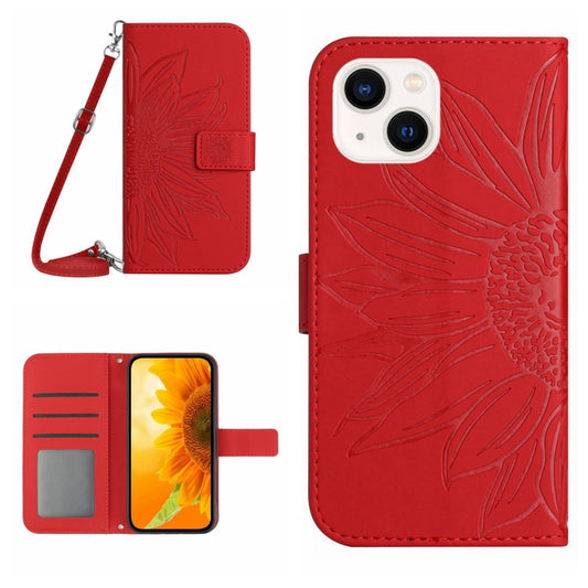 Leather iPhone Case with Lanyard, For iPhone 15.