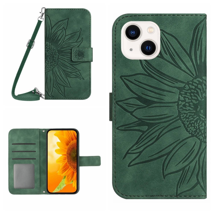 Leather iPhone Case with Lanyard, For iPhone 15.