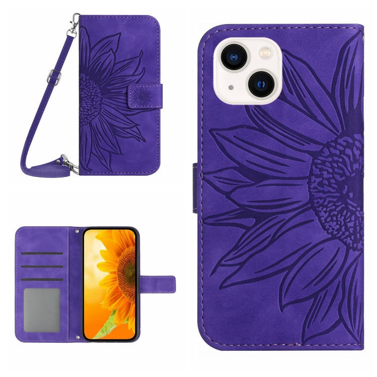 Leather iPhone Case with Lanyard, For iPhone 15.