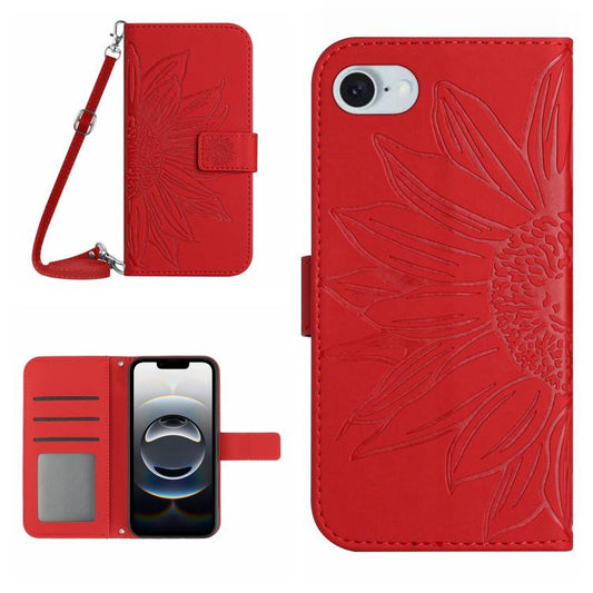 Leather iPhone Case with Lanyard, 16e/15 Pro Max