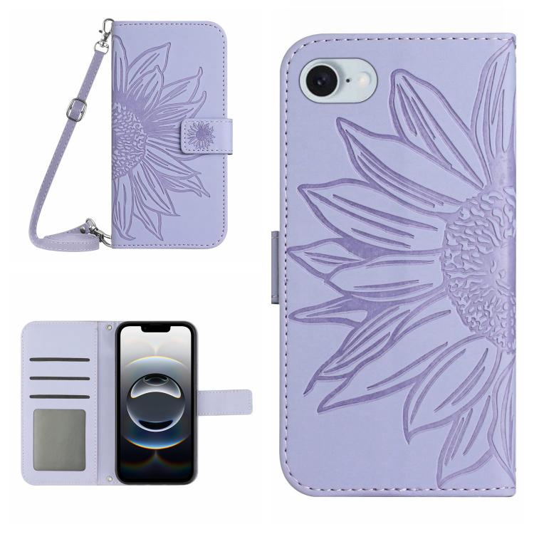 Leather iPhone Case with Lanyard, 16e/15 Pro Max