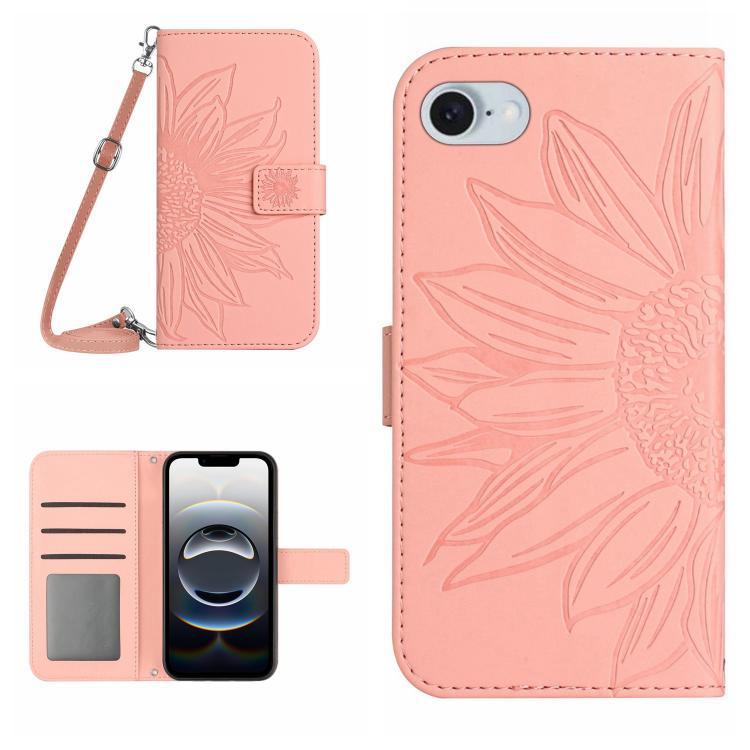 Leather iPhone Case with Lanyard, 16e/15 Pro Max