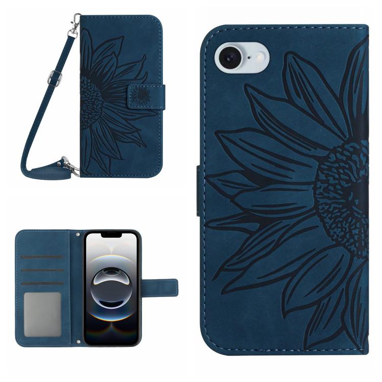 Leather iPhone Case with Lanyard, 16e/15 Pro Max