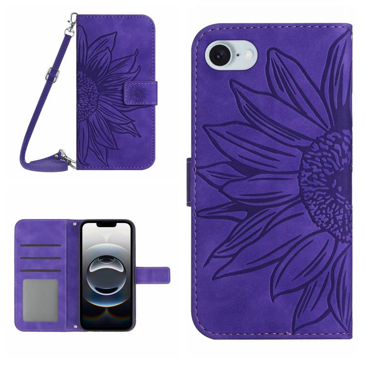 Leather iPhone Case with Lanyard, 16e/15 Pro Max