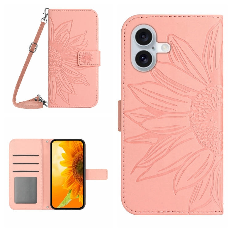 Leather iPhone Case with Lanyard, 16 Plus/16.