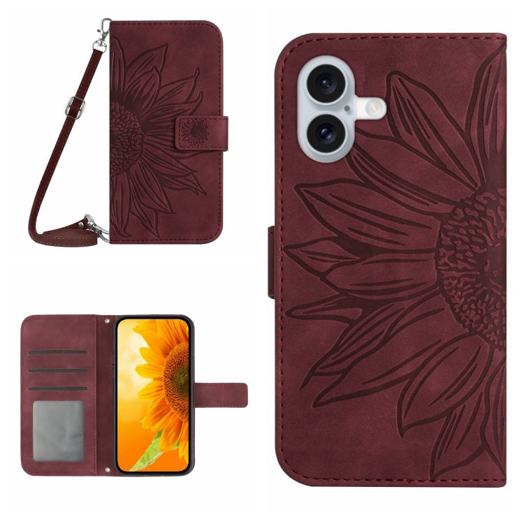 Leather iPhone Case with Lanyard, 16 Plus/16.