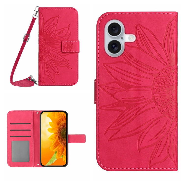 Leather iPhone Case with Lanyard, 16 Plus/16.