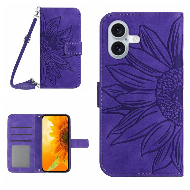 Leather iPhone Case with Lanyard, 16 Plus/16.