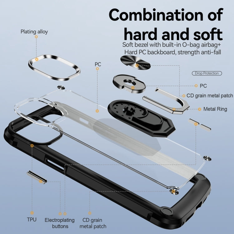 TPU Lens Protection iPhone Case, For iPhone 15.
