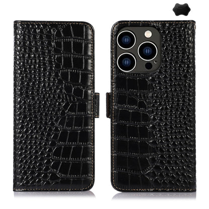 Crocodile Top Layer Cowhide Leather Phone Case, For iPhone 17 Pro Max, For iPhone 17 Pro, For iPhone 17, For iPhone 17 Air, For iPhone 16e, For iPhone 16 Pro Max, For iPhone 16 Pro, For iPhone 16 Plus, For iPhone 16, For iPhone 15 Pro Max��������������...