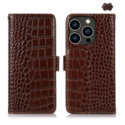 Crocodile Top Layer Cowhide Leather Phone Case, For iPhone 17 Pro Max, For iPhone 17 Pro, For iPhone 17, For iPhone 17 Air, For iPhone 16e, For iPhone 16 Pro Max, For iPhone 16 Pro, For iPhone 16 Plus, For iPhone 16, For iPhone 15 Pro Max��������������...