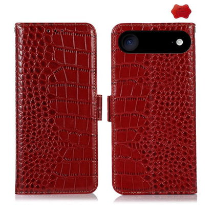Crocodile Top Layer Cowhide Leather Phone Case, For iPhone 17 Pro Max, For iPhone 17 Pro, For iPhone 17, For iPhone 17 Air, For iPhone 16e, For iPhone 16 Pro Max, For iPhone 16 Pro, For iPhone 16 Plus, For iPhone 16, For iPhone 15 Pro Max��������������...