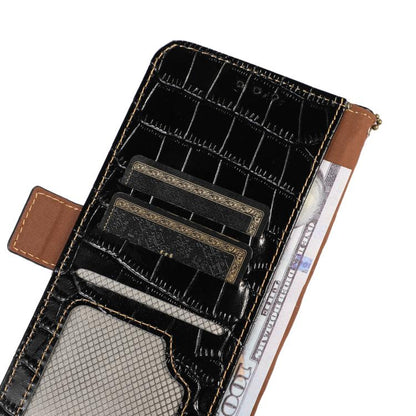 Crocodile Top Layer Cowhide Leather Phone Case, For iPhone 17 Pro Max, For iPhone 17 Pro, For iPhone 17, For iPhone 17 Air, For iPhone 16e, For iPhone 16 Pro Max, For iPhone 16 Pro, For iPhone 16 Plus, For iPhone 16, For iPhone 15 Pro Max��������������...