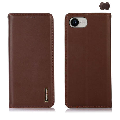 KHAZNEH Nappa Top Layer Cowhide Leather Phone Case, For iPhone 17 Pro Max, For iPhone 17 Pro, For iPhone 17, For iPhone 17 Air, For iPhone 16e, For iPhone 16 Pro Max, For iPhone 16 Pro, For iPhone 16 Plus, For iPhone 16, For iPhone 15 Pro Max����������...