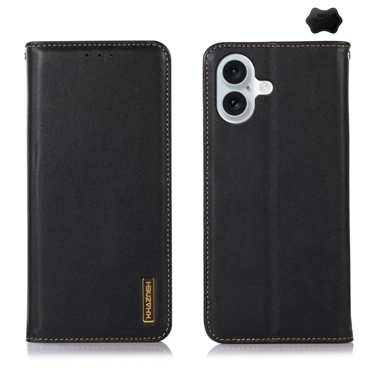 KHAZNEH Nappa Top Layer Cowhide Leather Phone Case, For iPhone 17 Pro Max, For iPhone 17 Pro, For iPhone 17, For iPhone 17 Air, For iPhone 16e, For iPhone 16 Pro Max, For iPhone 16 Pro, For iPhone 16 Plus, For iPhone 16, For iPhone 15 Pro Max����������...