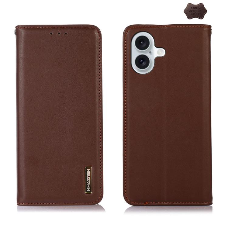 KHAZNEH Nappa Top Layer Cowhide Leather Phone Case, For iPhone 17 Pro Max, For iPhone 17 Pro, For iPhone 17, For iPhone 17 Air, For iPhone 16e, For iPhone 16 Pro Max, For iPhone 16 Pro, For iPhone 16 Plus, For iPhone 16, For iPhone 15 Pro Max����������...