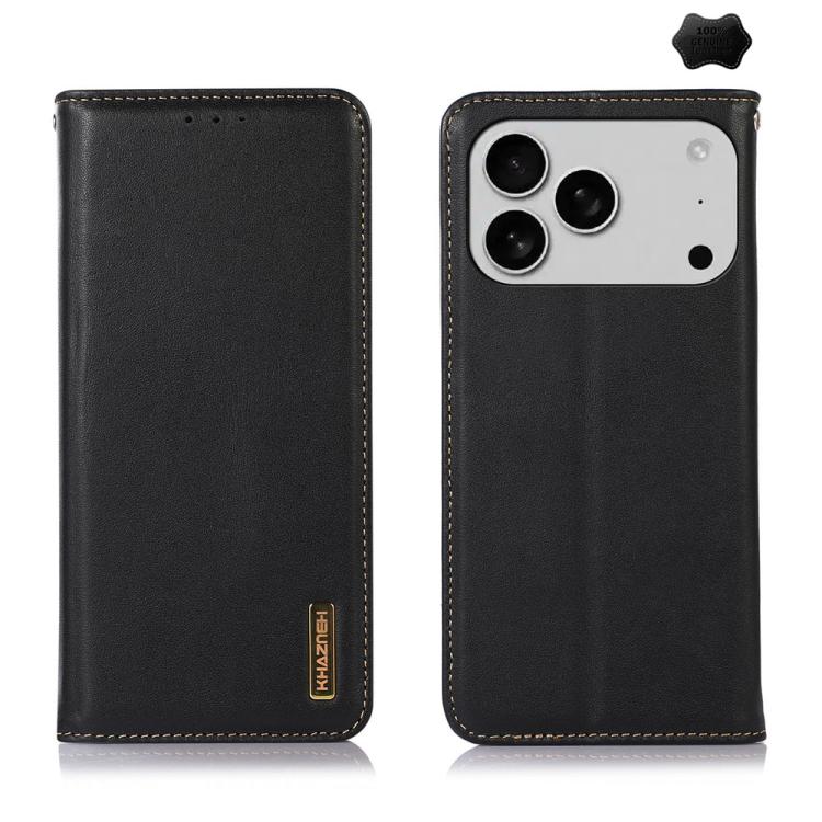 KHAZNEH Nappa Top Layer Cowhide Leather Phone Case, For iPhone 17 Pro Max, For iPhone 17 Pro, For iPhone 17, For iPhone 17 Air, For iPhone 16e, For iPhone 16 Pro Max, For iPhone 16 Pro, For iPhone 16 Plus, For iPhone 16, For iPhone 15 Pro Max����������...