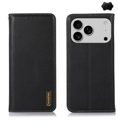 KHAZNEH Nappa Top Layer Cowhide Leather Phone Case, For iPhone 17 Pro Max, For iPhone 17 Pro, For iPhone 17, For iPhone 17 Air, For iPhone 16e, For iPhone 16 Pro Max, For iPhone 16 Pro, For iPhone 16 Plus, For iPhone 16, For iPhone 15 Pro Max����������...