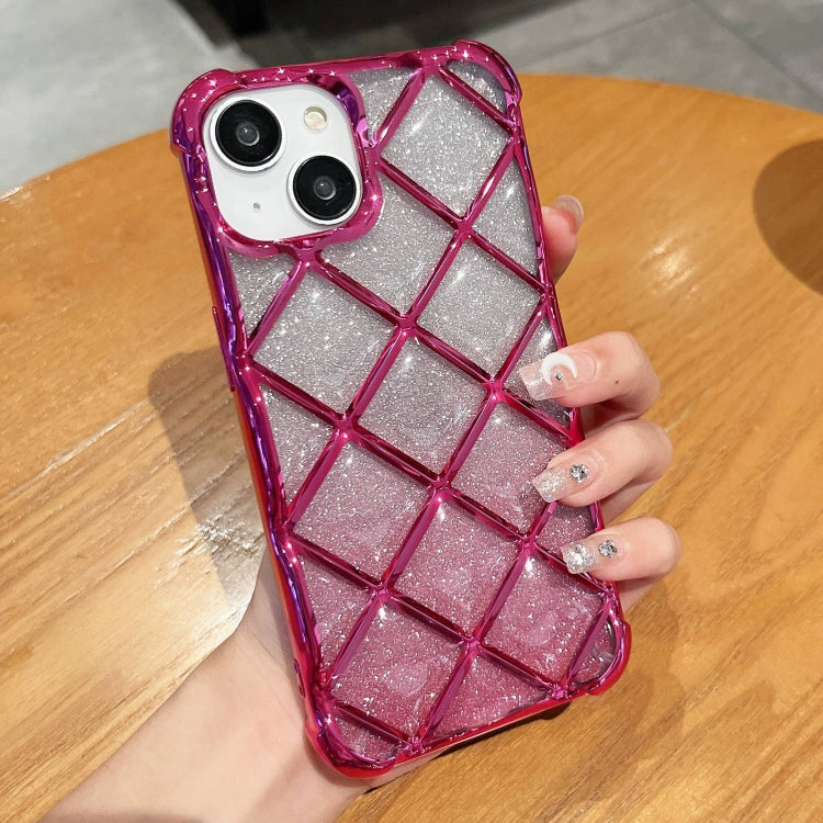3D Diamond Lattice Laser Engraving Glitter Paper Phone Case, For iPhone 14 / 13, For iPhone 15 Pro Max, For iPhone 14 Pro, For iPhone 15 Pro, For iPhone 14 Pro Max, For iPhone 13 Pro Max, For iPhone 15, For iPhone 13 Pro