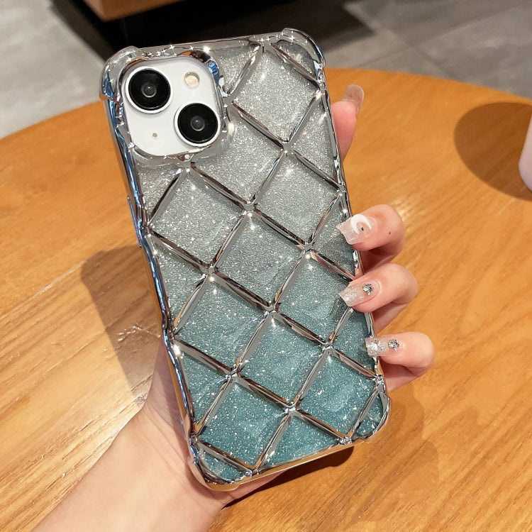 3D Diamond Lattice Laser Engraving Glitter Paper Phone Case, For iPhone 14 / 13, For iPhone 15 Pro Max, For iPhone 14 Pro, For iPhone 15 Pro, For iPhone 14 Pro Max, For iPhone 13 Pro Max, For iPhone 15, For iPhone 13 Pro