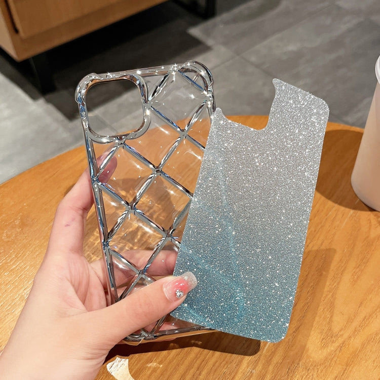3D Diamond Lattice Laser Engraving Glitter Paper Phone Case, For iPhone 14 / 13, For iPhone 15 Pro Max, For iPhone 14 Pro, For iPhone 15 Pro, For iPhone 14 Pro Max, For iPhone 13 Pro Max, For iPhone 15, For iPhone 13 Pro