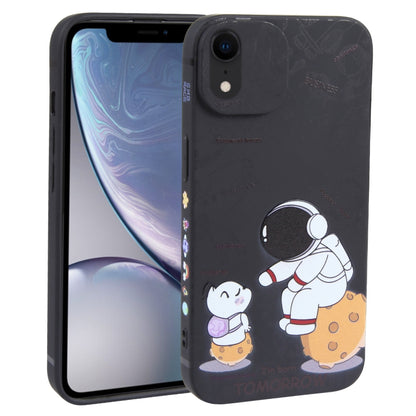 Astronaut Pattern Frosted TPU Phone Case, For iPhone XS / X, For iPhone XR, For iPhone XS Max, For iPhone 8 Plus / 7 Plus
