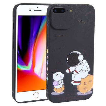 Astronaut Pattern Frosted TPU Phone Case, For iPhone XS / X, For iPhone XR, For iPhone XS Max, For iPhone 8 Plus / 7 Plus