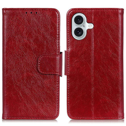 Nappa Texture Leather Case, For iPhone 17 Pro Max, For iPhone 17 Pro, For iPhone 17, For iPhone 17 Air, For iPhone 16e, For iPhone 16 Pro Max, For iPhone 16 Pro, For iPhone 16 Plus, For iPhone 16, For iPhone 15 Pro Max, For iPhone 15 Pro���������������...