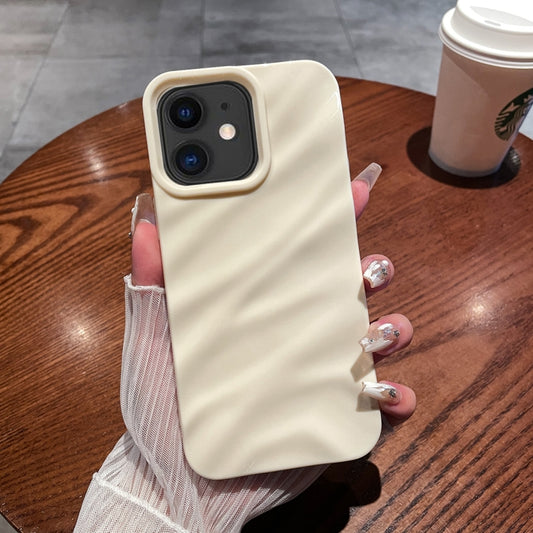 جراب هاتف TPU بلون موحد وملمس مموج، مناسب لآيفون 11، وآيفون X / XS، وآيفون XR، وآيفون XS Max