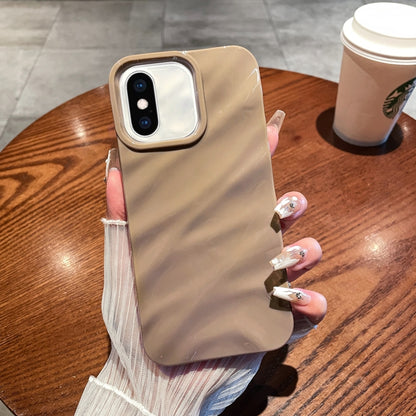 Solid Color Wave Texture TPU Phone Case, For iPhone 11, For iPhone X / XS, For iPhone XR, For iPhone XS Max