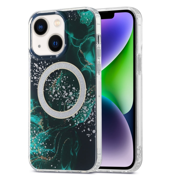 جراب هاتف IMD Marble Magsafe مزدوج الجوانب، مناسب لأجهزة iPhone 15 Pro Max، iPhone 14، iPhone 15 Pro، iPhone 14 Pro، iPhone 14 Pro Max، iPhone 15 Plus