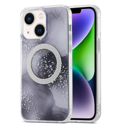 جراب هاتف IMD Marble Magsafe مزدوج الجوانب، مناسب لأجهزة iPhone 15 Pro Max، iPhone 14، iPhone 15 Pro، iPhone 14 Pro، iPhone 14 Pro Max، iPhone 15 Plus
