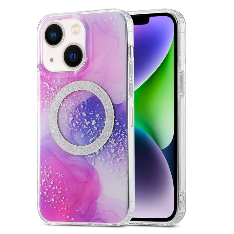 جراب هاتف IMD Marble Magsafe مزدوج الجوانب، مناسب لأجهزة iPhone 15 Pro Max، iPhone 14، iPhone 15 Pro، iPhone 14 Pro، iPhone 14 Pro Max، iPhone 15 Plus