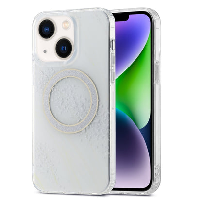 جراب هاتف IMD Marble Magsafe مزدوج الجوانب، مناسب لأجهزة iPhone 15 Pro Max، iPhone 14، iPhone 15 Pro، iPhone 14 Pro، iPhone 14 Pro Max، iPhone 15 Plus