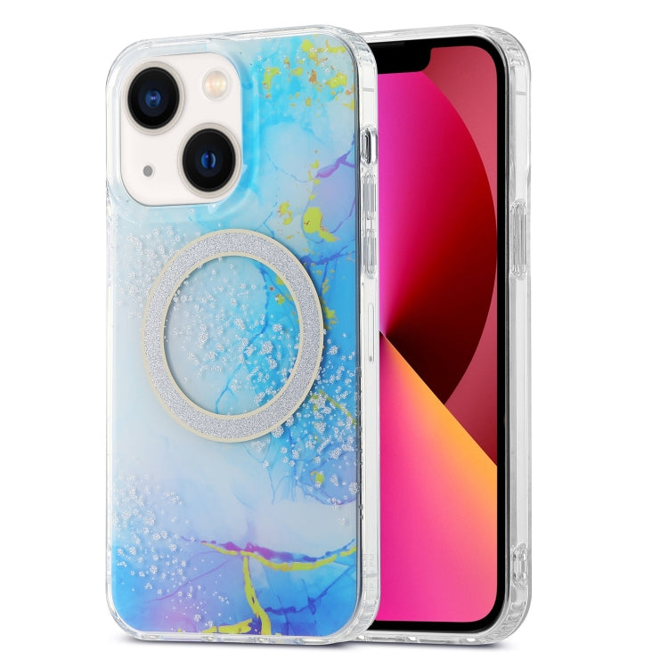 جراب هاتف IMD Marble Magsafe مزدوج الجوانب، مناسب لأجهزة iPhone 13 Pro Max، وiPhone 15، وiPhone 13 Pro، وiPhone 13، وiPhone 12، وiPhone 12 Pro Max