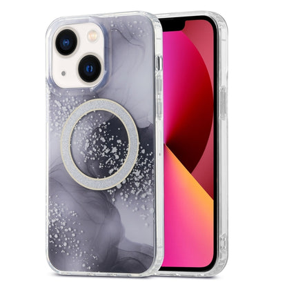 جراب هاتف IMD Marble Magsafe مزدوج الجوانب، مناسب لأجهزة iPhone 13 Pro Max، وiPhone 15، وiPhone 13 Pro، وiPhone 13، وiPhone 12، وiPhone 12 Pro Max