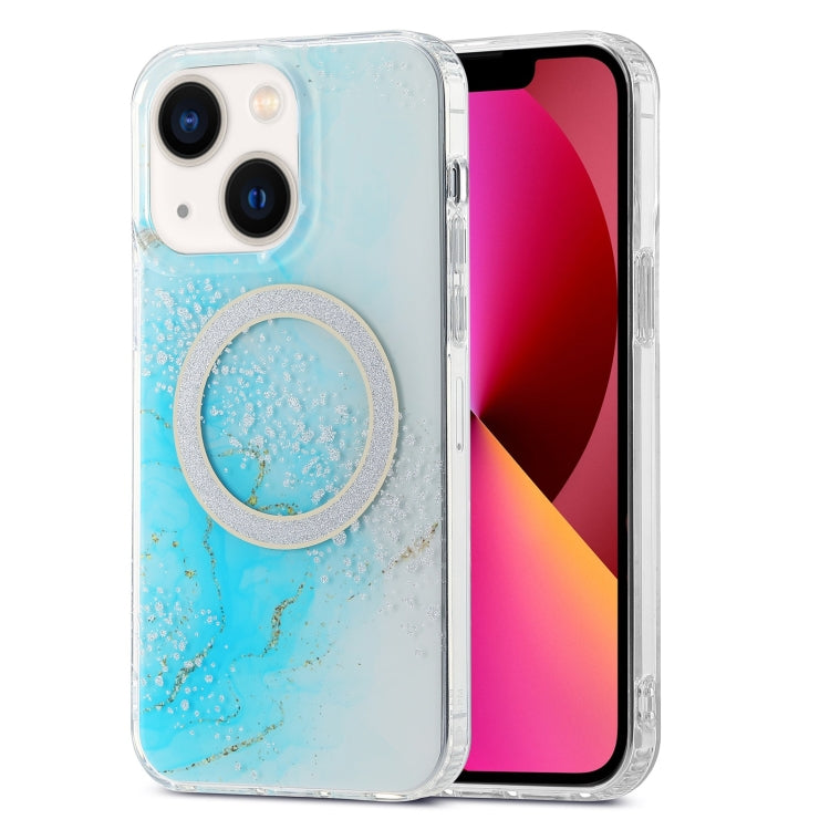جراب هاتف IMD Marble Magsafe مزدوج الجوانب، مناسب لأجهزة iPhone 13 Pro Max، وiPhone 15، وiPhone 13 Pro، وiPhone 13، وiPhone 12، وiPhone 12 Pro Max