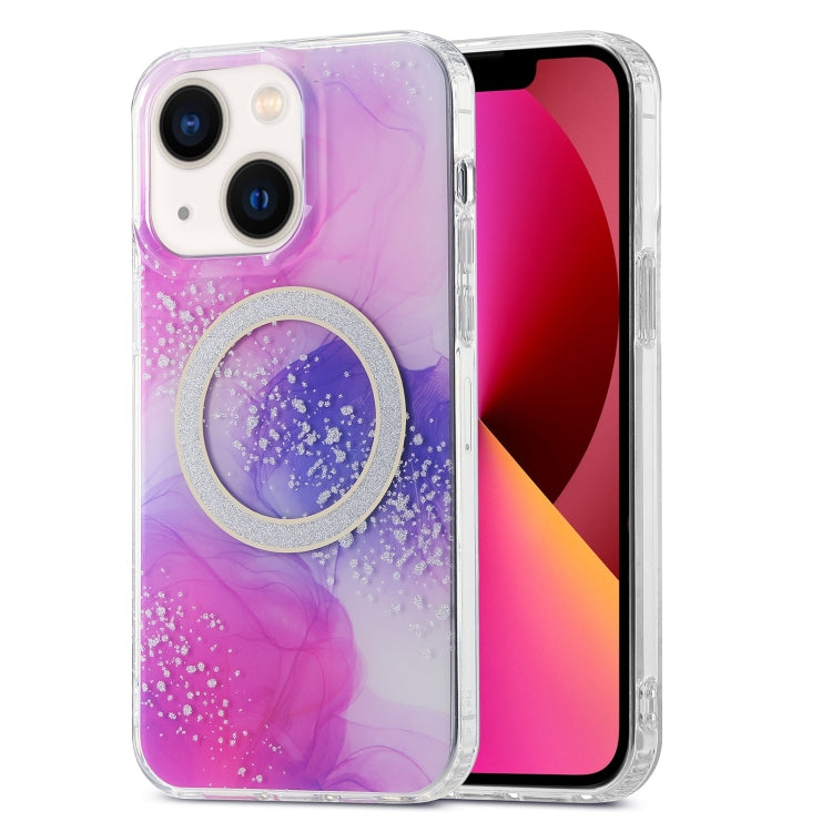 جراب هاتف IMD Marble Magsafe مزدوج الجوانب، مناسب لأجهزة iPhone 13 Pro Max، وiPhone 15، وiPhone 13 Pro، وiPhone 13، وiPhone 12، وiPhone 12 Pro Max