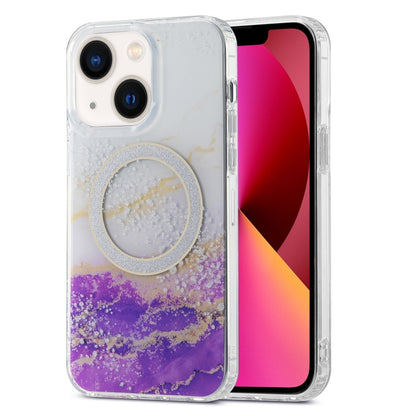 جراب هاتف IMD Marble Magsafe مزدوج الجوانب، مناسب لأجهزة iPhone 13 Pro Max، وiPhone 15، وiPhone 13 Pro، وiPhone 13، وiPhone 12، وiPhone 12 Pro Max