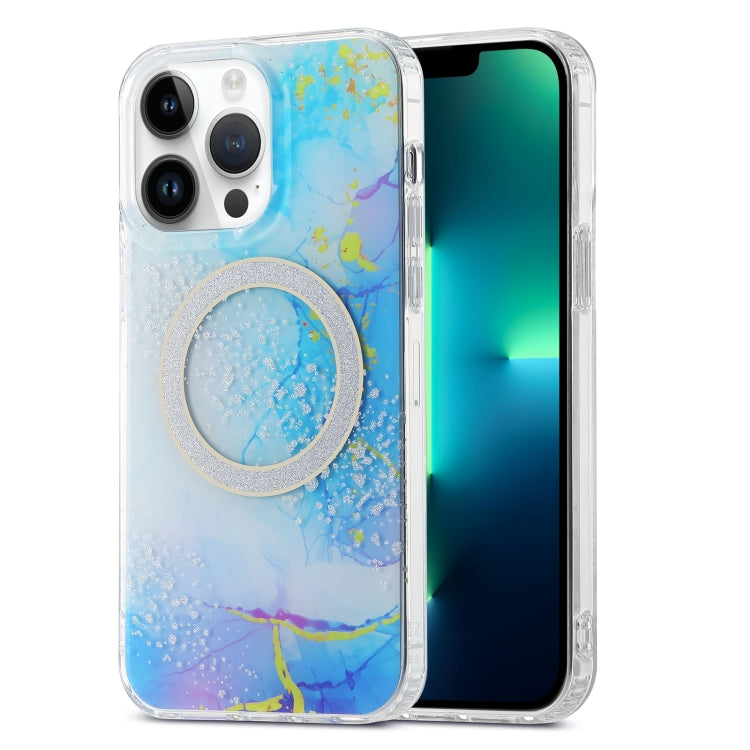 جراب هاتف IMD Marble Magsafe مزدوج الجوانب، مناسب لأجهزة iPhone 13 Pro Max، وiPhone 15، وiPhone 13 Pro، وiPhone 13، وiPhone 12، وiPhone 12 Pro Max