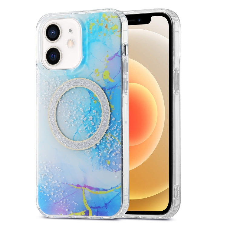 جراب هاتف IMD Marble Magsafe مزدوج الجوانب، مناسب لأجهزة iPhone 13 Pro Max، وiPhone 15، وiPhone 13 Pro، وiPhone 13، وiPhone 12، وiPhone 12 Pro Max