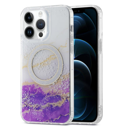 جراب هاتف IMD Marble Magsafe مزدوج الجوانب، مناسب لأجهزة iPhone 13 Pro Max، وiPhone 15، وiPhone 13 Pro، وiPhone 13، وiPhone 12، وiPhone 12 Pro Max