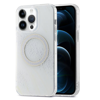 جراب هاتف IMD Marble Magsafe مزدوج الجوانب، مناسب لأجهزة iPhone 13 Pro Max، وiPhone 15، وiPhone 13 Pro، وiPhone 13، وiPhone 12، وiPhone 12 Pro Max