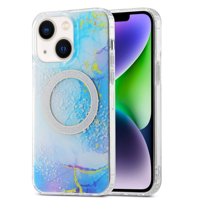 جراب هاتف IMD Marble Magsafe مزدوج الجوانب، مناسب لأجهزة iPhone 13 Pro Max، وiPhone 15، وiPhone 13 Pro، وiPhone 13، وiPhone 12، وiPhone 12 Pro Max